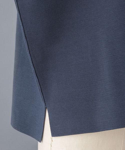 SPRING 14Gハーフジップノースリーブニット