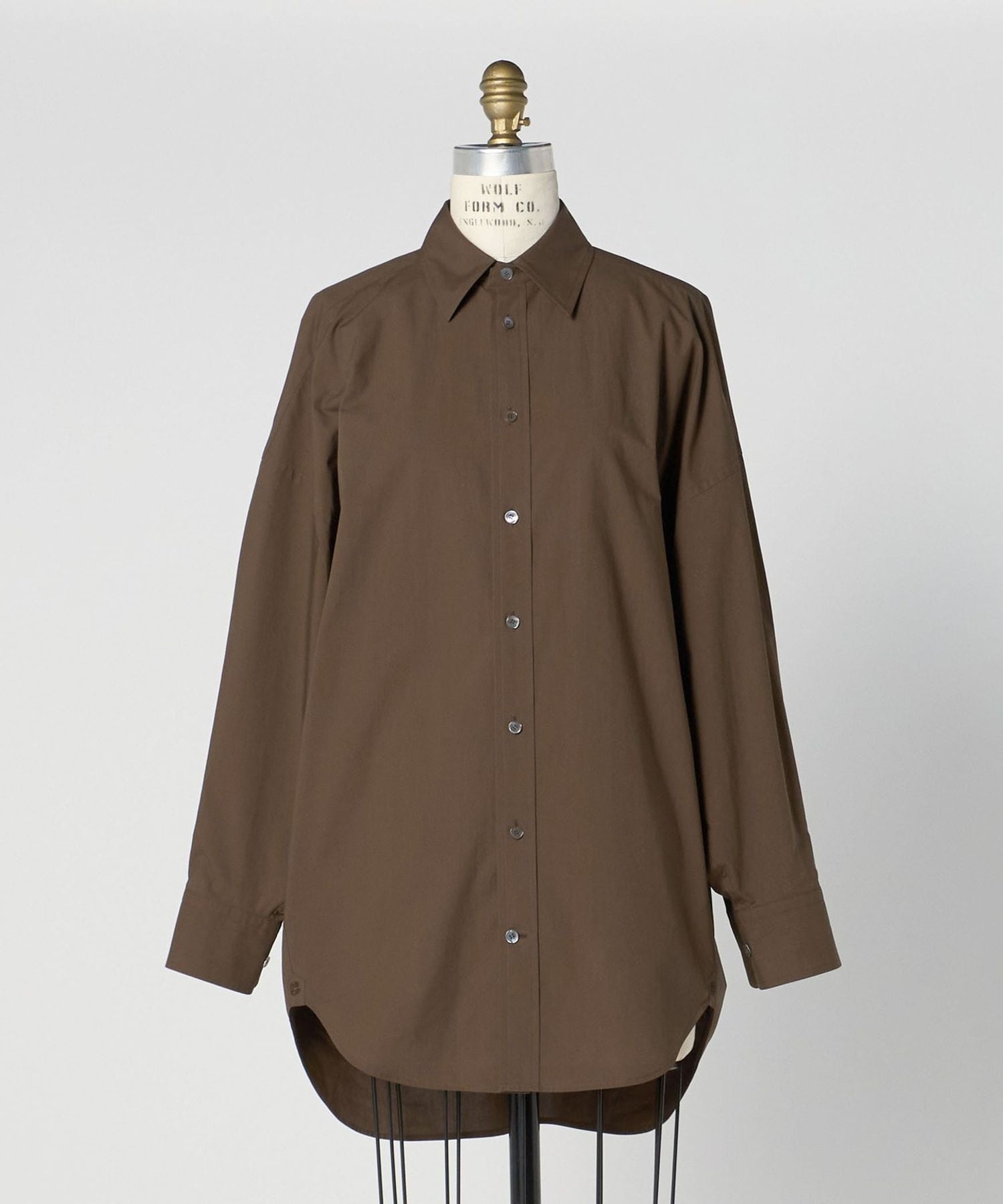 PRE コットンレギュラーカラーシャツ