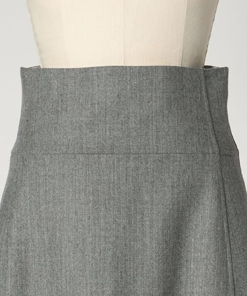 Blamink 2022prefall スカート PRE ダブルフェイストラペーズスカート