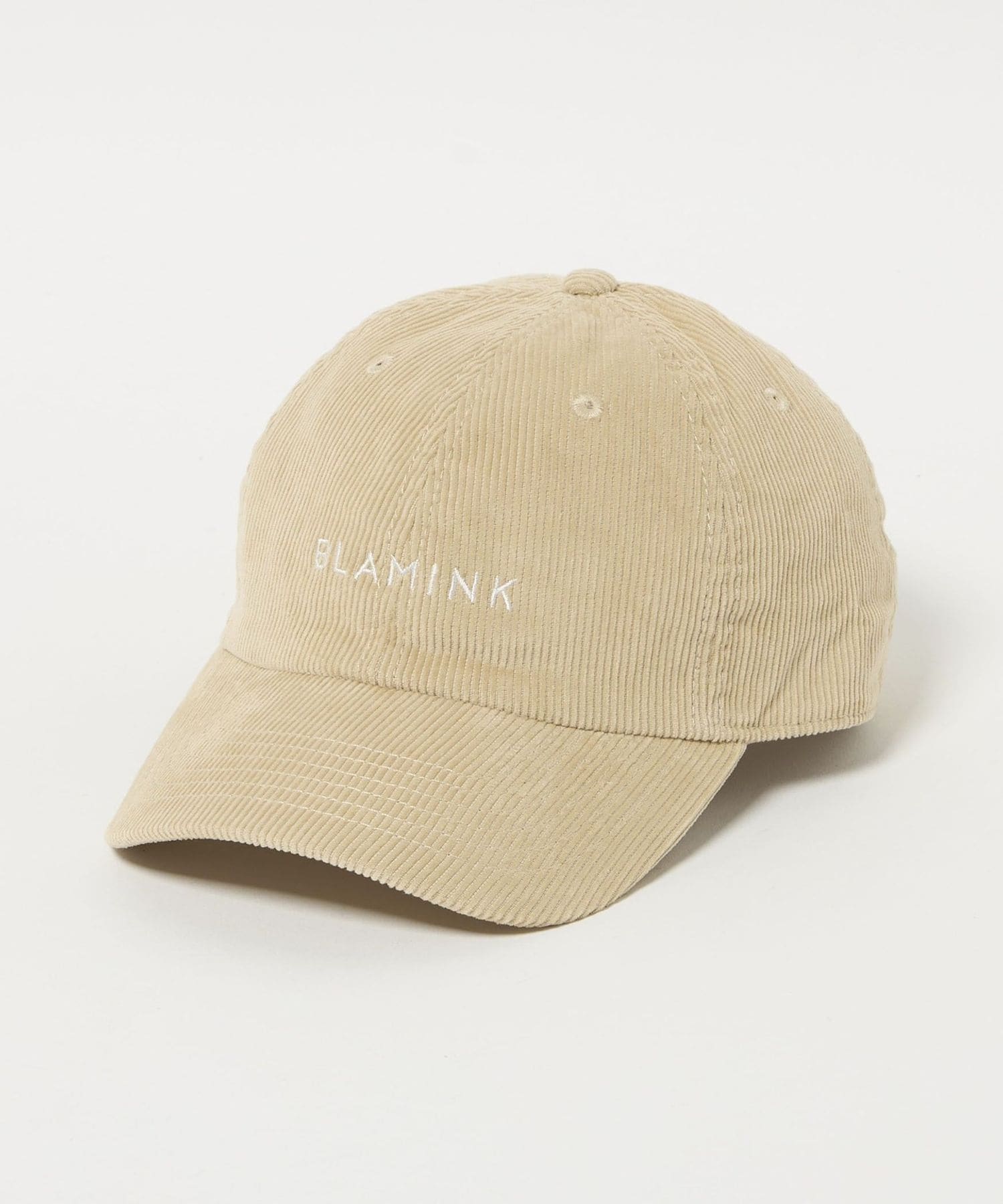 BLAMINK ロゴキャップ　ベージュ BLAMINK(ブラミンク)のBM M CO LOGO CAP通販 | LEEマルシェ