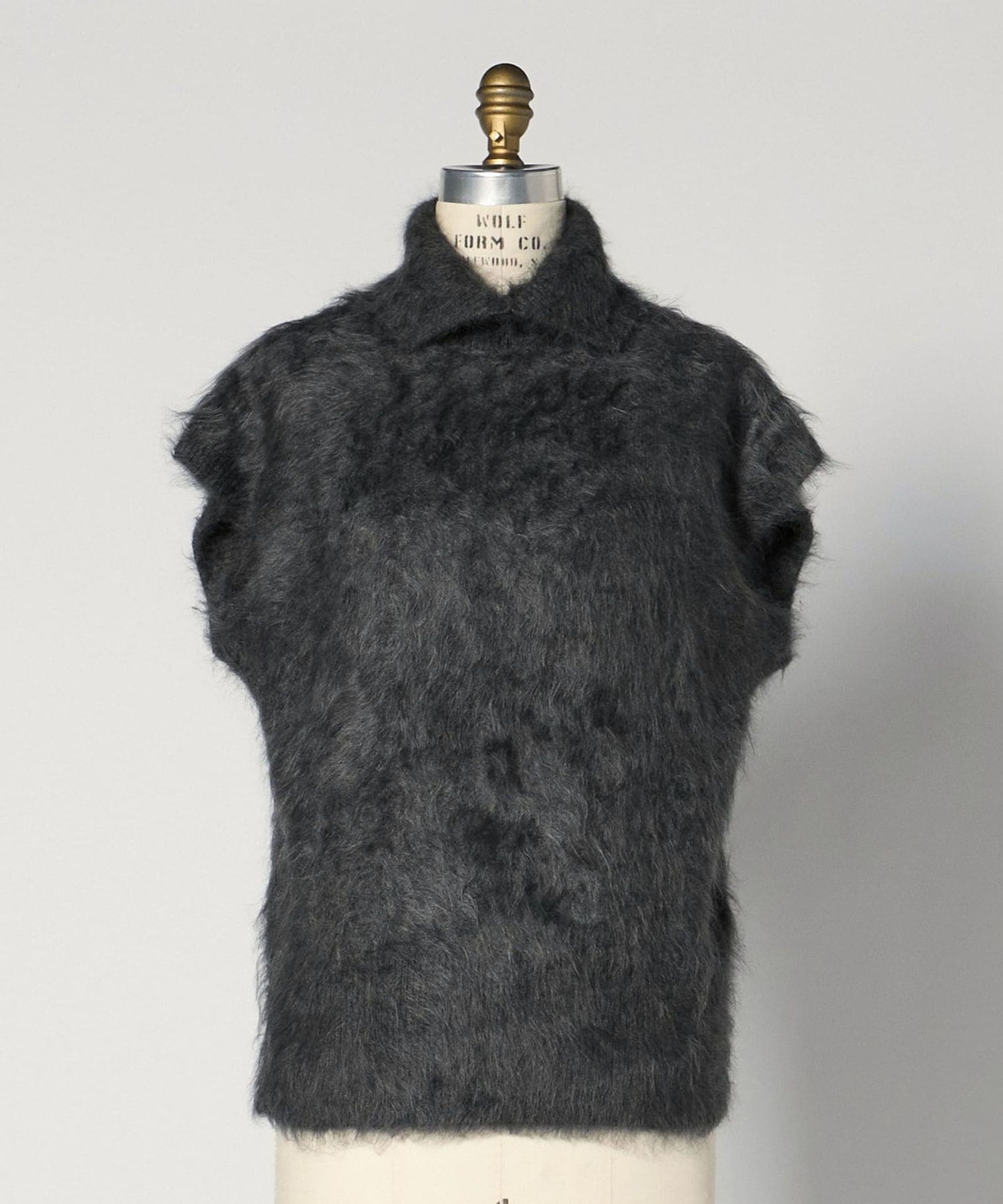 PRE カシミヤファータートルネックベスト