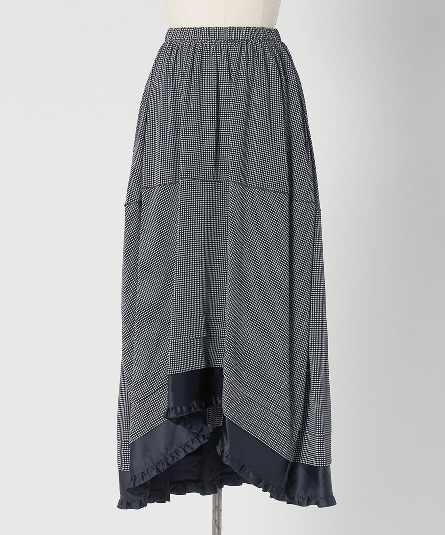 Blamink 2022prefall スカート FALL パターンギャザースカート