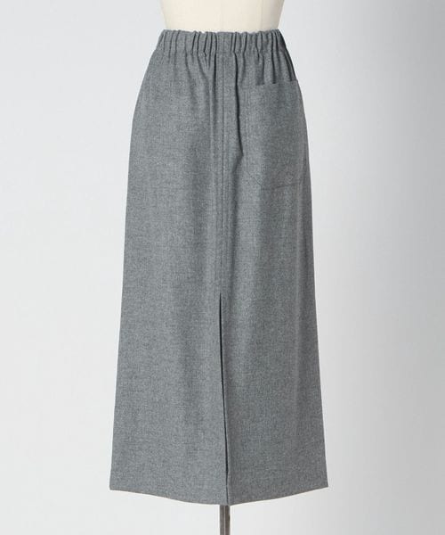 【未使用品】DES PRES★やわらかテイスト♪ウール・カシミヤ入りスカート ウールカシミヤタイトスカート
