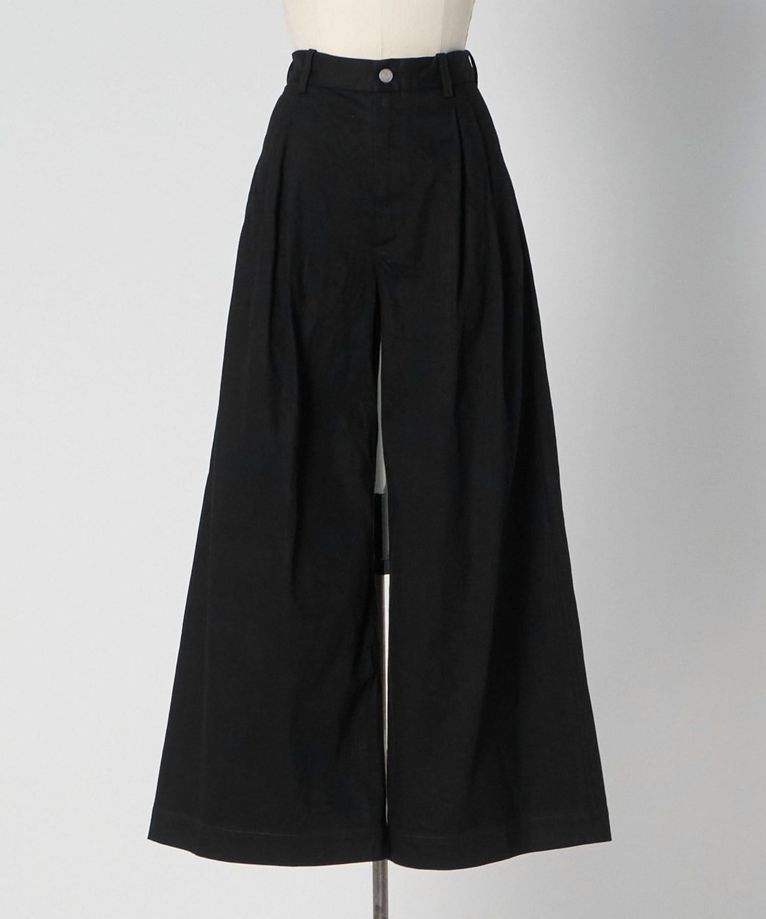 UNITED ARROWS & SONS ブラック バギーデニムパンツ デニムバギーパンツ