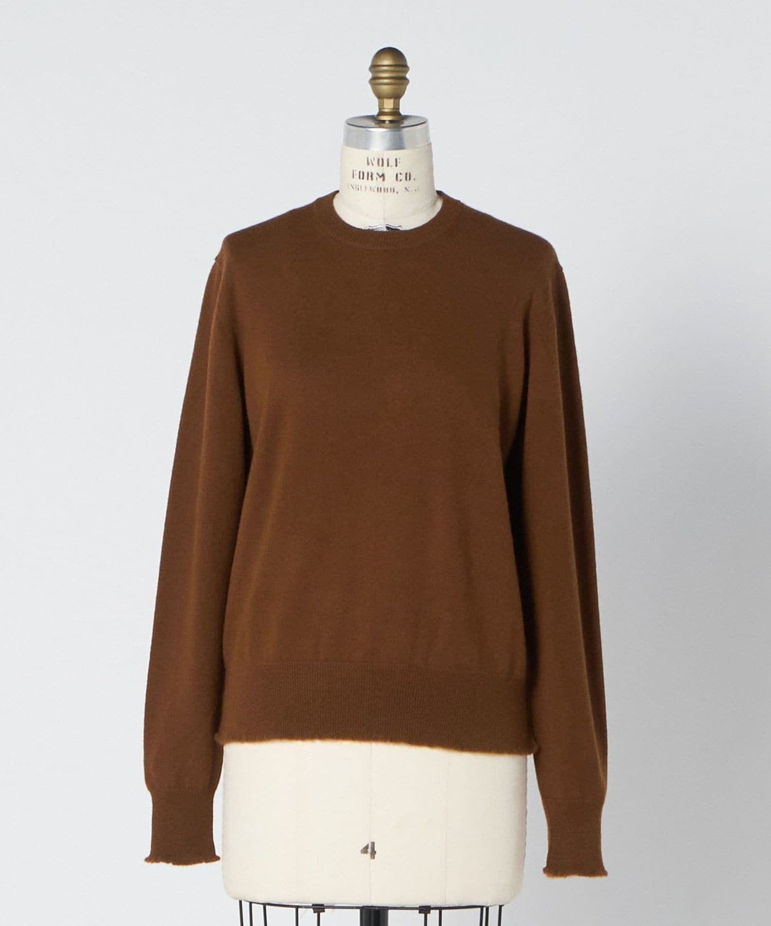 FALL クルーネックロングスリーブニット
