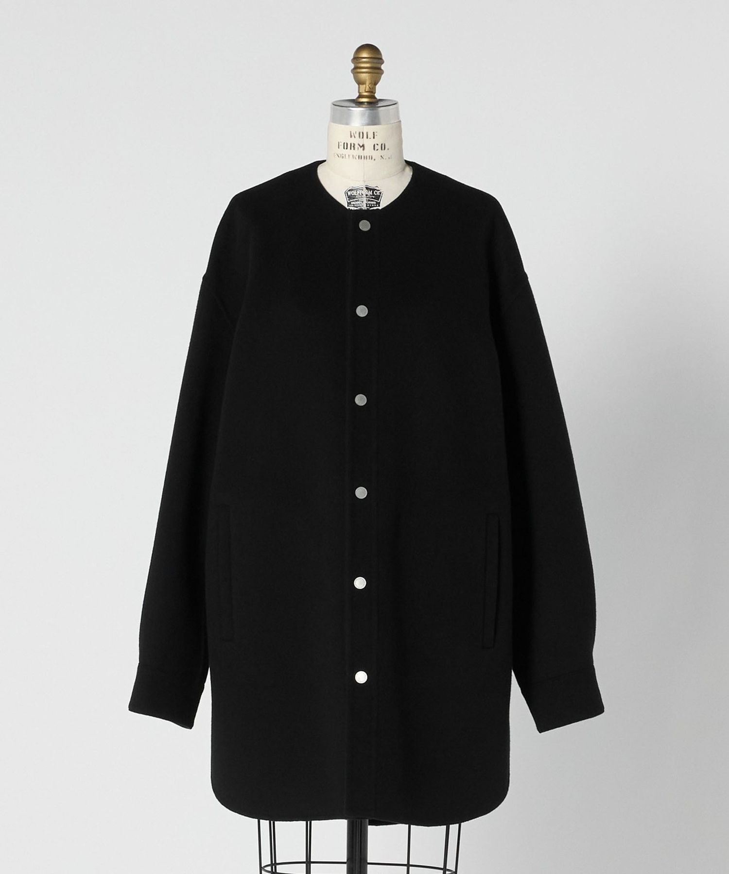 UNITED ARROWS ダブルフェイス ロングコート 38 JOSEPH＞ダブル フェイス ロング コート