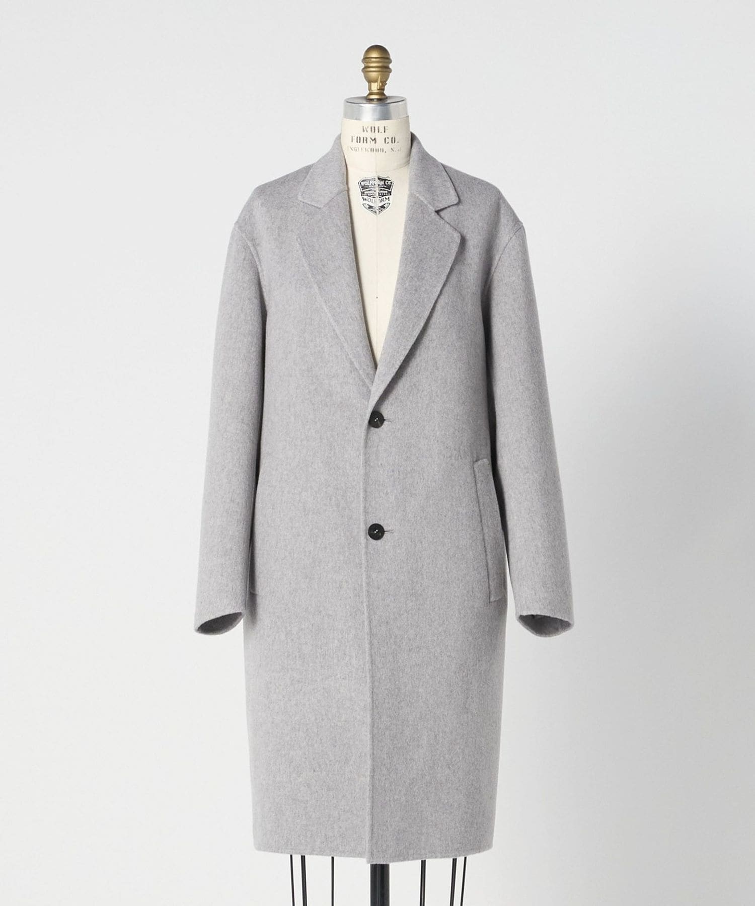 美品✨William Edleston カシミヤ100% ダブルチェスターコート 美品✨William Edleston カシミヤ100% ダブルチェスターコート