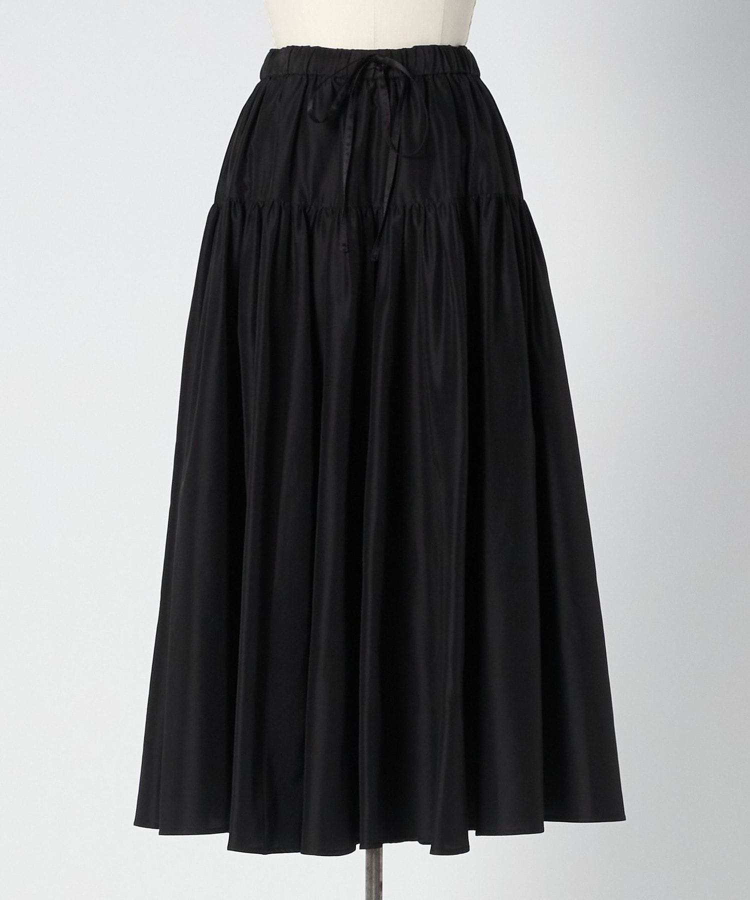 M.WINTER コットンシルクギャザースカート