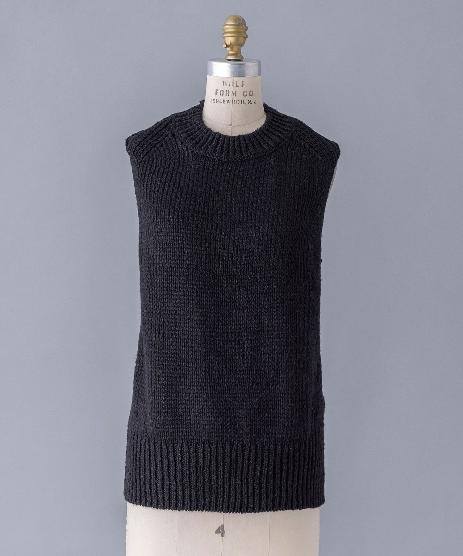 新品 BLAMINK ブラミンク 2025 バックリボンニットベスト ドゥロワー BLAMINK バックリボンニットベスト 新品 BLAMINK ブラミンク 2025