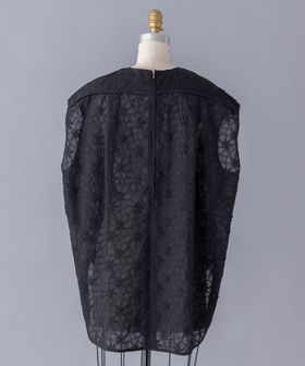 beauty&youth コットン エンブロイダリー ノースリーブトップス 美品 BEAUTY&YOUTH UNITED ARROWS｜コットン エンブロイダリー