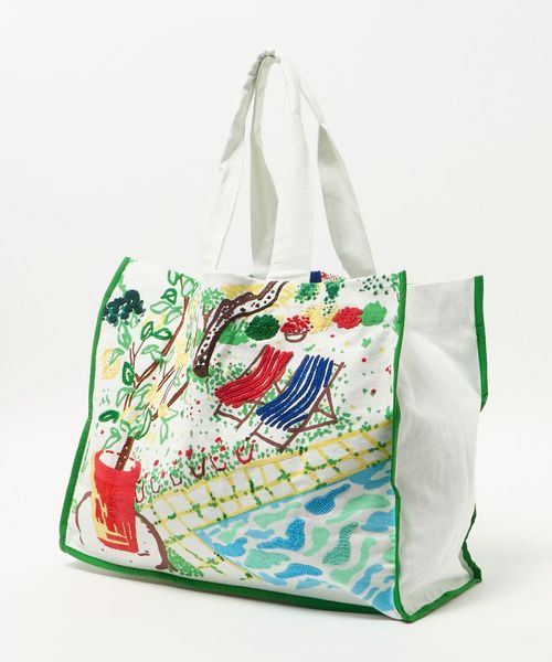 バッグ mii mii＞ POOL DAY BAG トートバッグ