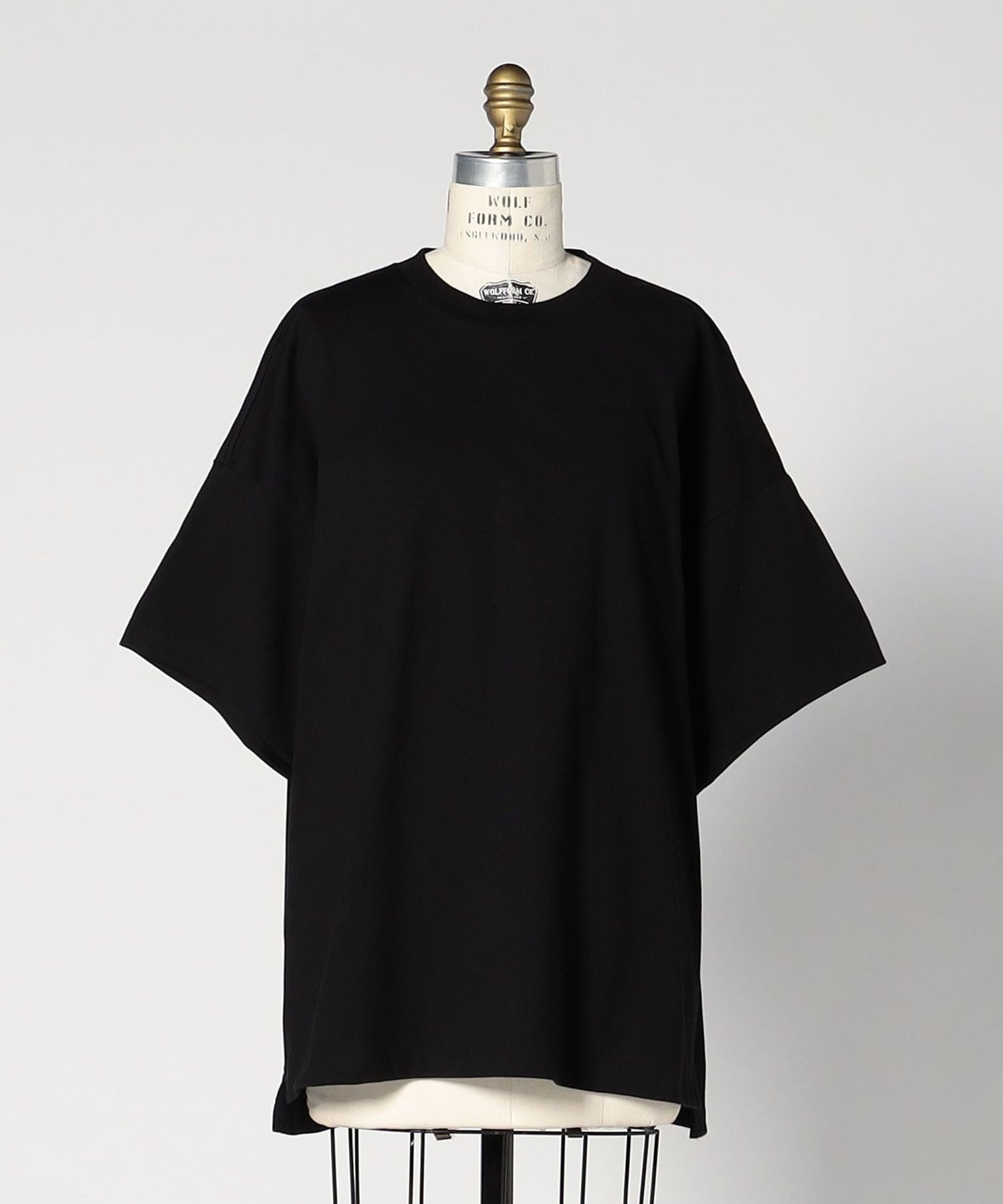 BLAMINK ブラミンク コットンTシャツ クルーネック オーバーサイズ 3 クルーネックオーバーTシャツ