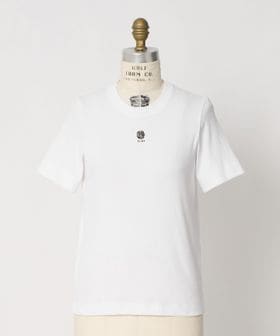BLAMINK/BLMK 刺繍リブTシャツ/Tシャツ / カットソー