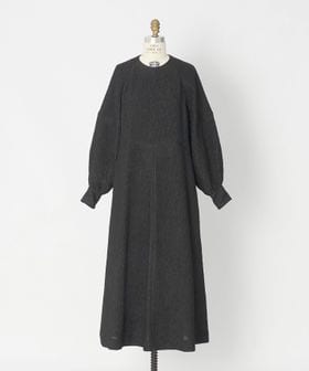 BLAMINK/FW シュリンククルーネックワンピース/ワンピース