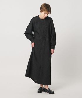 BLAMINK/FW シュリンククルーネックワンピース/ワンピース
