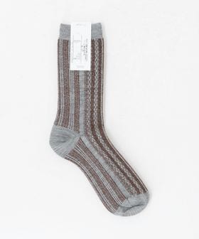 ANT45/＜ANT45＞ MANNAR SHORT ストライプソックス/ソックス / 靴下