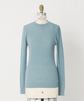BLAMINK/BLMK リブクルーネックニット/ニット / セーター