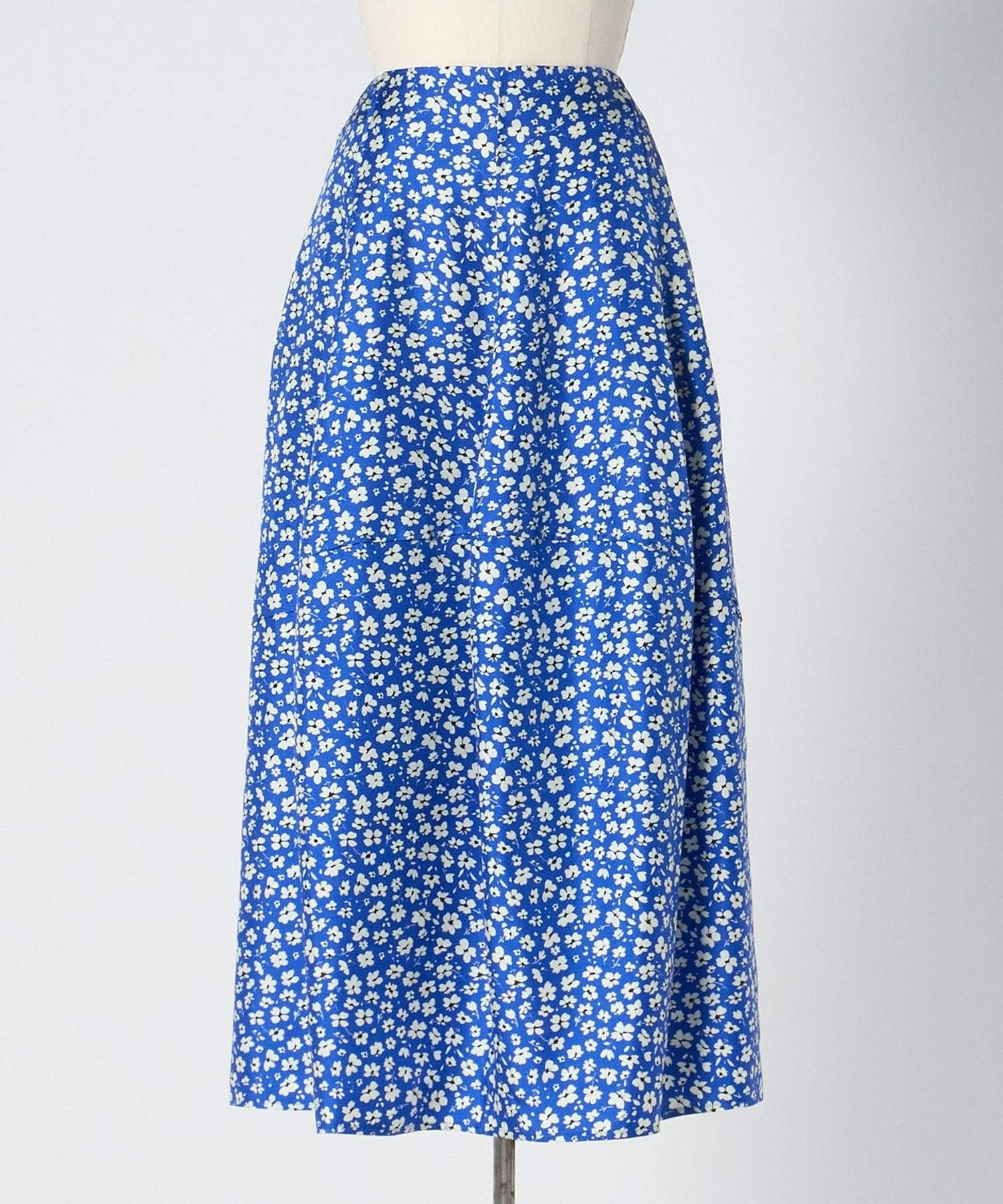 RESORT フラワープリントゴアードスカート