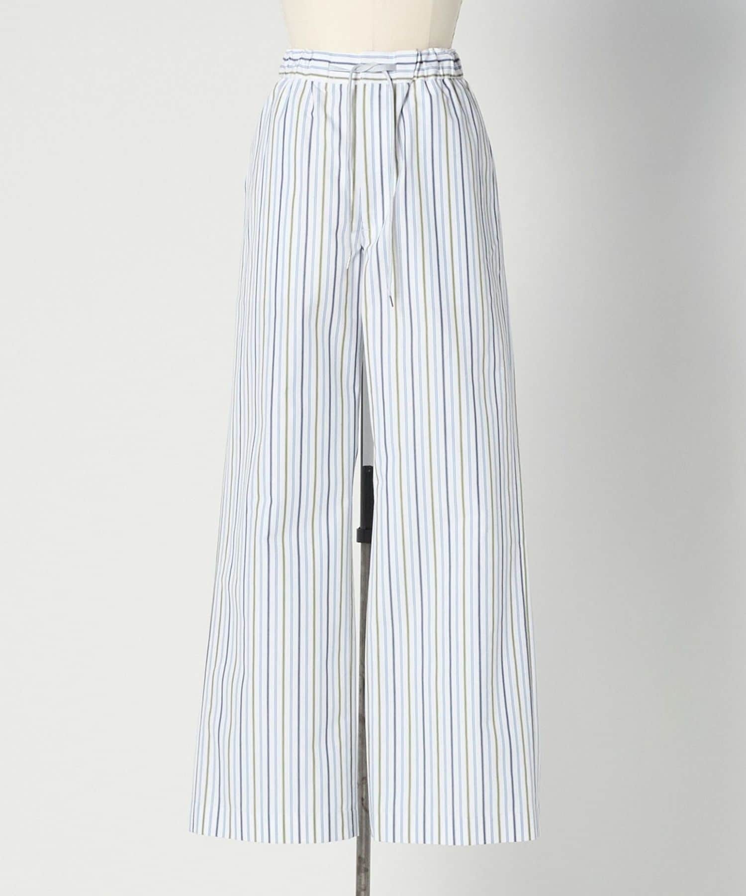 RESORT ストライプドロストパンツ