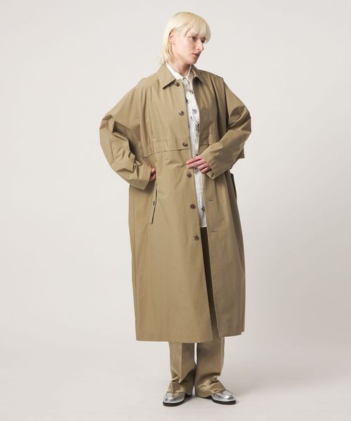 BLAMINK/RESORT ドルマンスリーブコート（BEIGE）/その他コート / ブルゾン