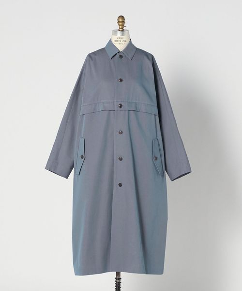BLAMINK/RESORT ドルマンスリーブコート（MD.GRAY）/その他コート / ブルゾン