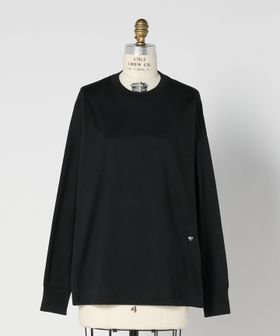 BLAMINK/BLMK R コットンクルーネックロングスリーブ/Tシャツ / カットソー