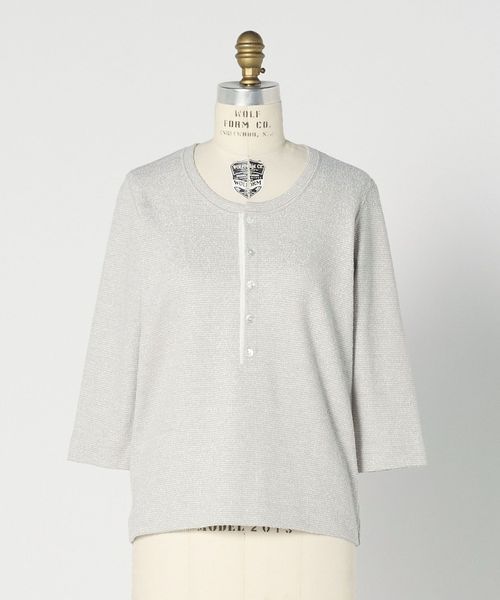 BLAMINK/RESORT ヘンリーネックハーフスリーブ/Tシャツ / カットソー