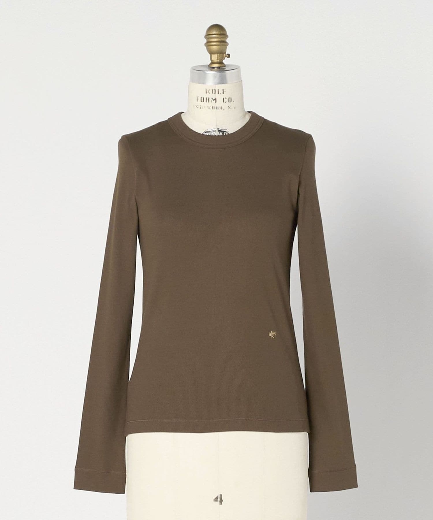 BLMK R リブロングスリーブ