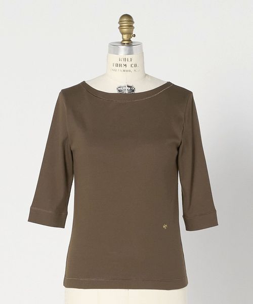 BLAMINK/BLMK R リブハーフスリーブ/Tシャツ / カットソー