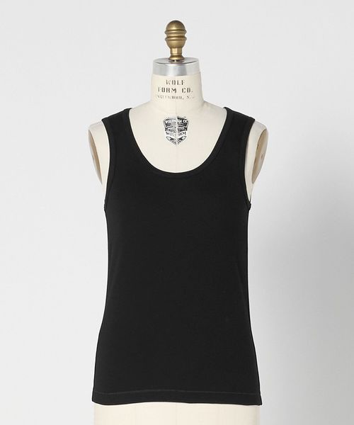 BLAMINK/BLMK R リブタンクトップ/Tシャツ / カットソー