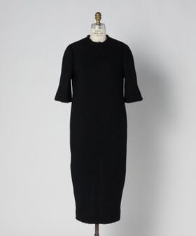 BLAMINK/SPRING ツイードショートスリーブワンピース/ワンピース