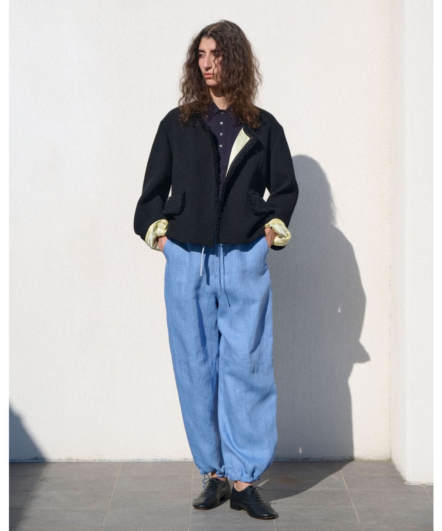 SPRING ドロストパンツ