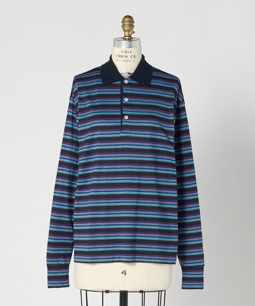 BLAMINK/SPRING マルチボーダーロングスリーブ/Tシャツ / カットソー