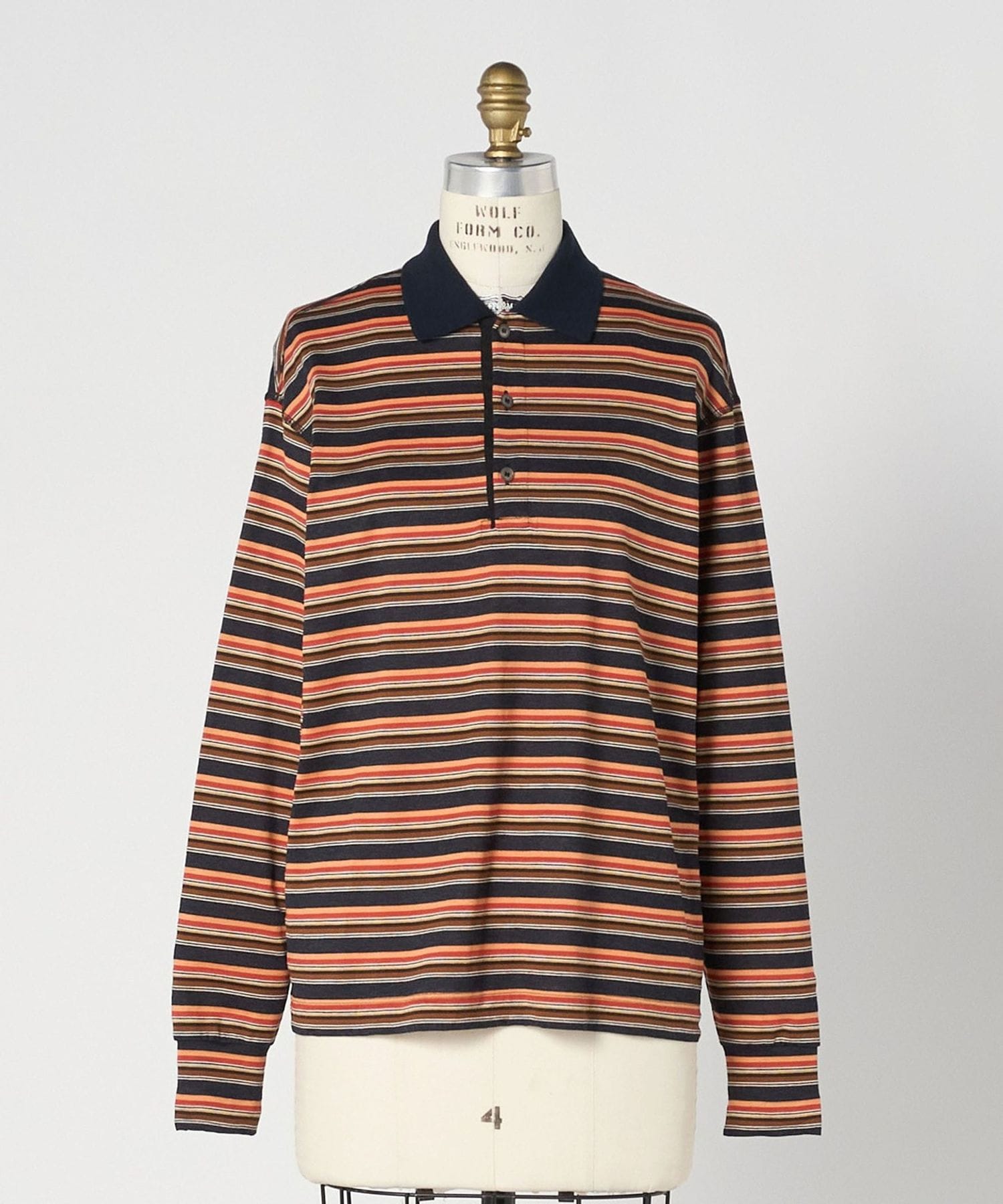 SPRING マルチボーダーロングスリーブ