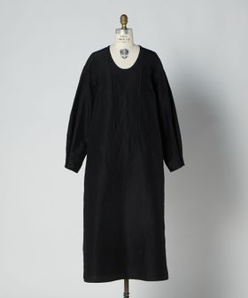 BLAMINK/SPRING Uネックロングスリーブワンピース/ワンピース