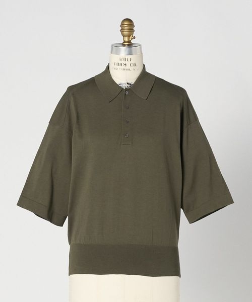 BLAMINK/SPRING 18Gハーフスリーブニット/ニット / セーター