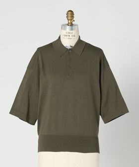 BLAMINK/SPRING 18Gハーフスリーブニット/ニット / セーター