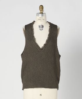 BLAMINK/SPRING フリンジベスト/ニット / セーター