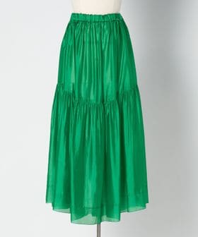 BLAMINK/BLMK シルクギャザースカート/ミモレ / ロング