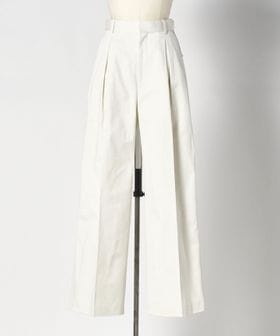 BLAMINK/SPRING2 コットンサイドベルトパンツ/スラックス