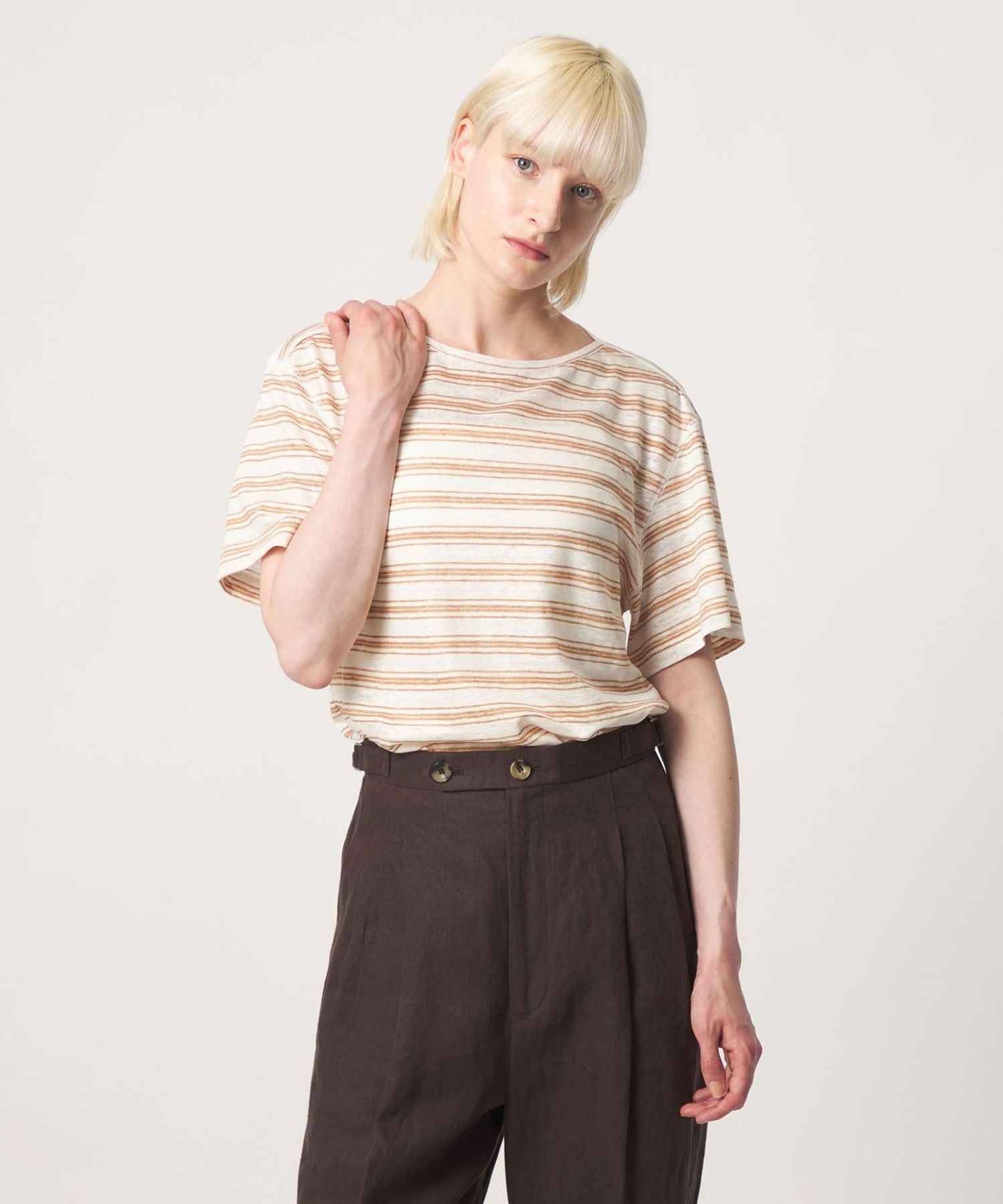 SPRING2 ボーダーショートスリーブ