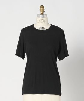 BLAMINK/BLMK  リブショートスリーブ/Tシャツ / カットソー