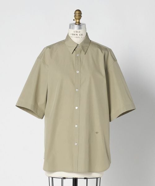 BLAMINK/BLMK レギュラーカラーショートスリーブシャツ/シャツ / ブラウス