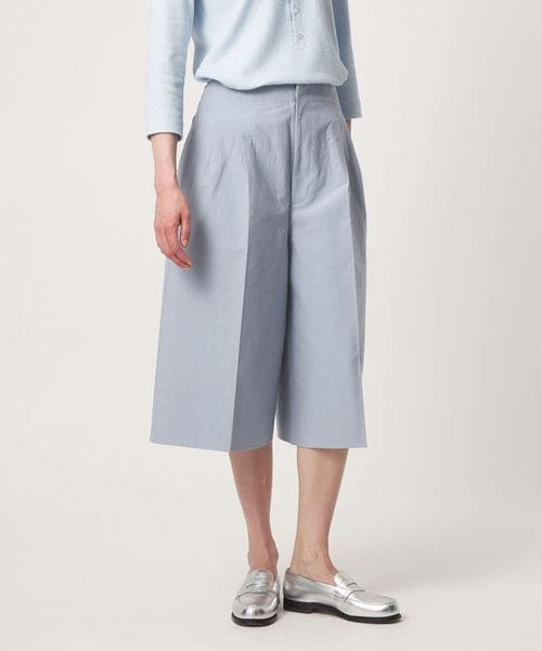 BLAMINK/SPRING2 コットンシルクバミューダパンツ/ショート / ハーフパンツ