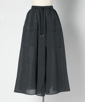 BLAMINK/SPRING2 フロントポケットスカート/ミモレ / ロング
