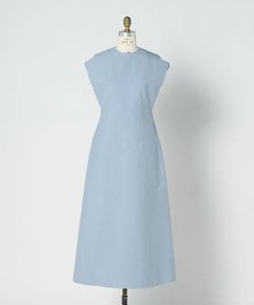 BLAMINK/SPRING2 クルーネックノースリーブワンピース/ワンピース