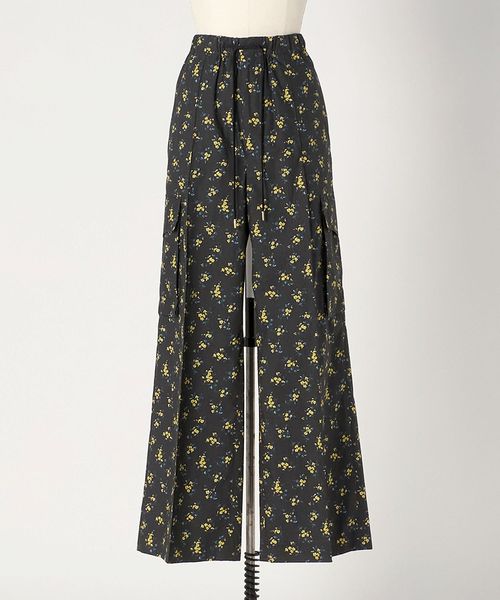 BLAMINK/SUMMER フラワードロストパンツ/イージーパンツ