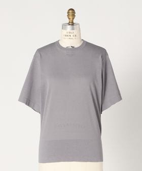 BLAMINK/SUMMER 18Gクルーネックショートスリーブニット/ニット / セーター