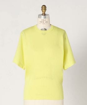 BLAMINK/SUMMER 18Gクルーネックショートスリーブニット/ニット / セーター