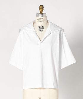 BLAMINK/BLMK スクエアカラートップス/Tシャツ / カットソー
